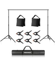 Neewer Photo Studio Backdrop Support System Adjustable Background Stand Kit