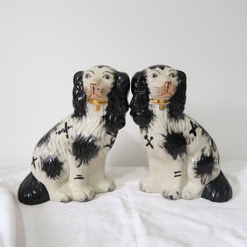 Pair staffordshire king - staffordshire,
