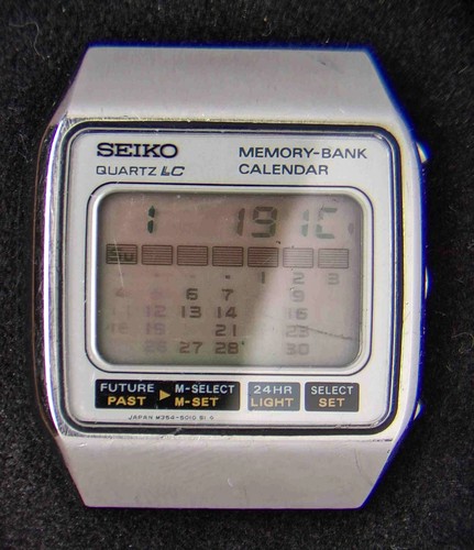 Seiko digital m354 5010 james - digital,