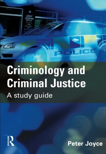 Criminology criminal justice - criminal,