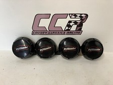 Set of 4 Team Dynamics Alloy Wheel Centre Cap 7.5cm Diameter