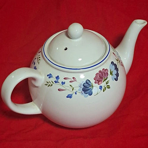 Bhs teapot pottery - pottery, tableware