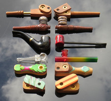 Small Wooden / Metal / Glass