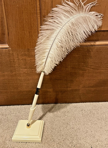 Vintage feather ostrich plume - vintage,