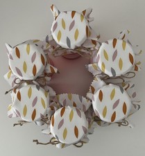 6 Handmade confetti jam jar