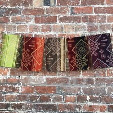 Quirky Aztec Kilim Chenille Upholstery Fabric For Cushions & Curtains Per Metre