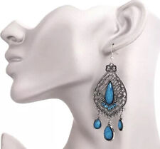 Beautiful Teardrop  Blue