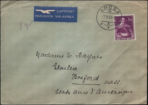 Arosa boxford 1951 - to,