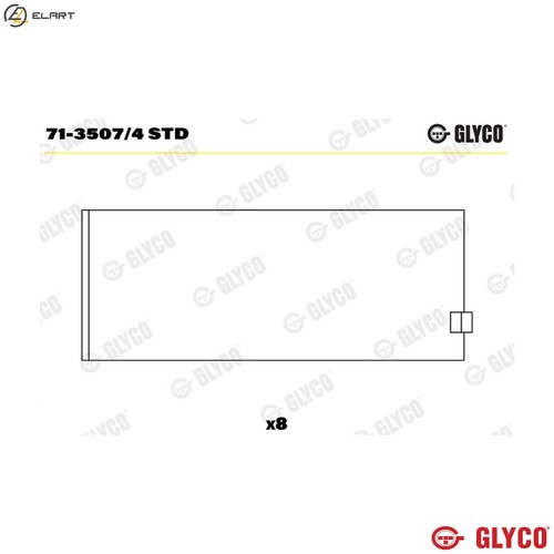 Connecting rod bearing - connecting,