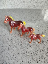 Set Of 3 Vintage Plastic