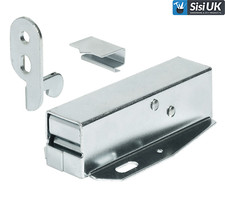 Loft Hatch - Catch Latch Touch Push Cupboard Door Hatch - Push to Open Mechanism