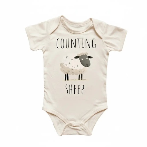 Counting sheep newborn baby - sheep,