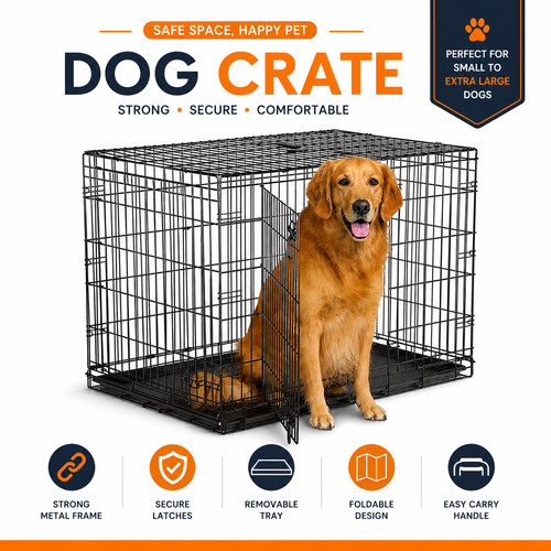 Dog cage puppy crates - puppy,