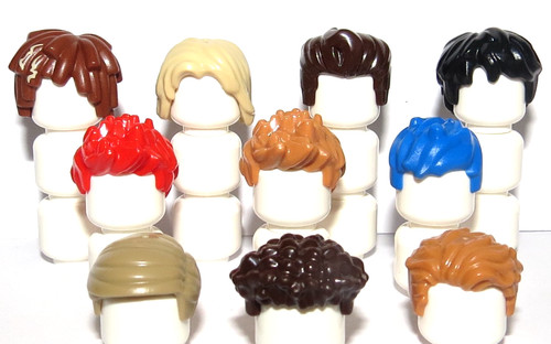 Lego hair wig boy - 10,
