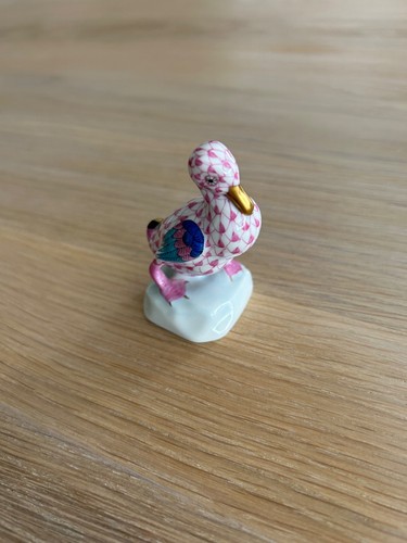 Herend porcelain duck - herend,