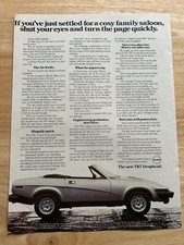 Vintage 1980 TR7 Drophead