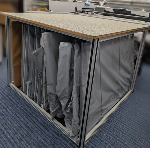 Mount cutting desk keen - mount, cut