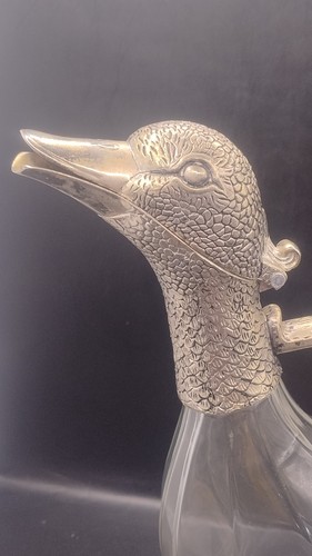Vintage duck character glass - vintage, &