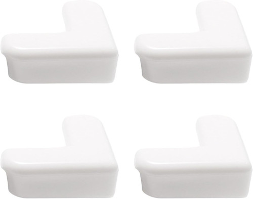 Pack white corner - white, edge