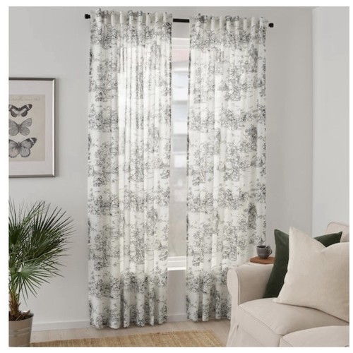 Ikea stjarnrams pair curtains - ikea,