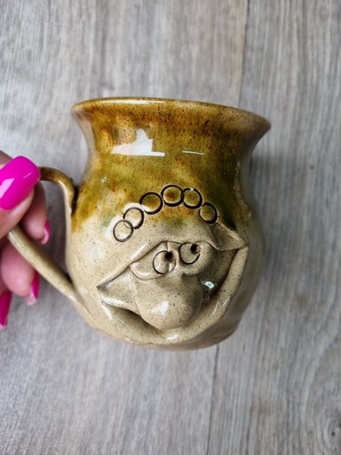 Pretty ugly mug pottery - pretty,