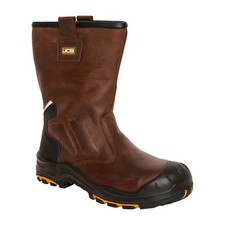 Mens JCB Denstone Non Metal Toe/Midsole Safety Work Rigger Boots Sizes 7 to 13