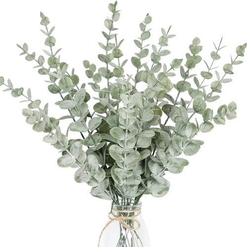 10pcs artificial eucalyptus - 10pcs,