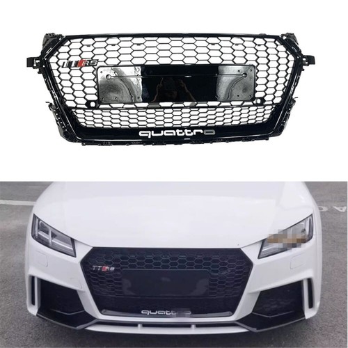 Black front bumper honeycomb - black,
