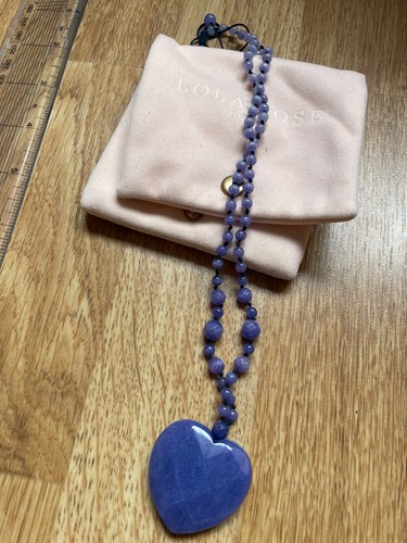 Lola rose blue grey heart - blue,