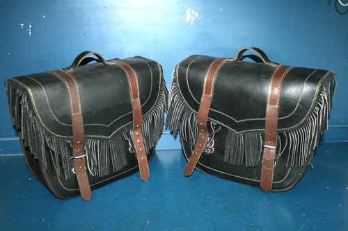 Vintage heavy duty leather