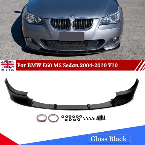 Gloss black front bumper - gloss,