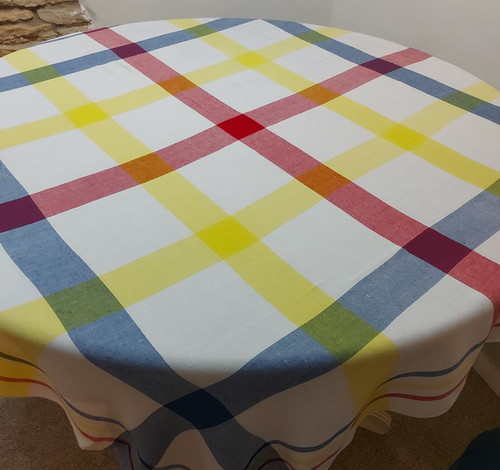 Vintage check square - 70's,