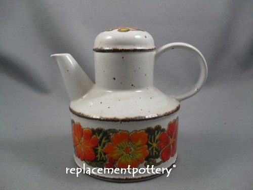 Midwinter nasturtium teapot - nasturtium,