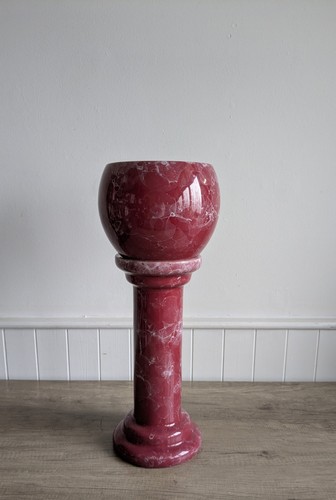 Vintage marbled raspberry pink - vintage,