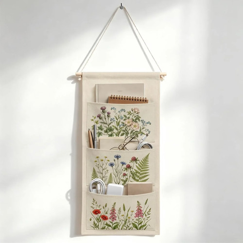 Canvas wall hanging organizer - hanging,