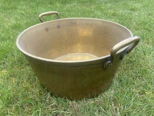 Large antique brass - large, jam