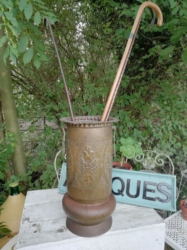 Antique embossed brass - antique,