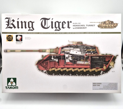 Takom king tiger - takom, tank