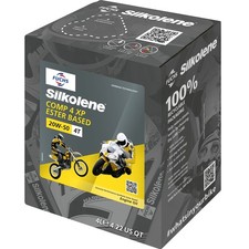 Silkolene Comp 4 20W-50 XP (4 Litre CUBE) Gilera Cougar 125 1999 - 2001