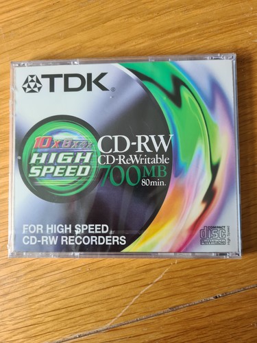 Tdk rewritable 700mb - cd-,