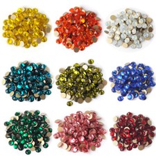 SS34 288pcs Wholesale Flatback Strass Non Hotfix Crystal Nail Art Rhinestones