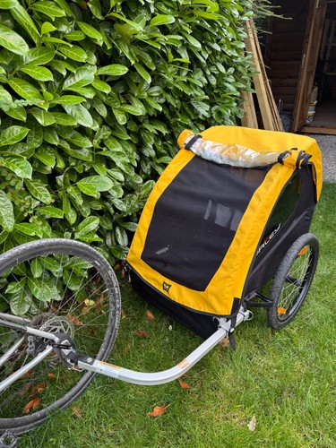 Burley bee double bike - , trailer