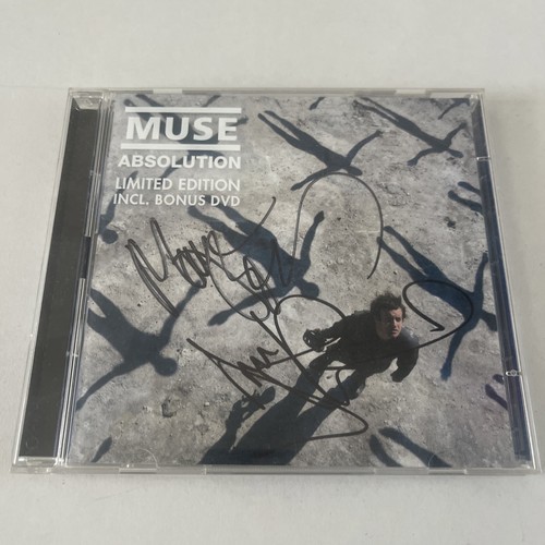 Muse absolution signed promo - muse,