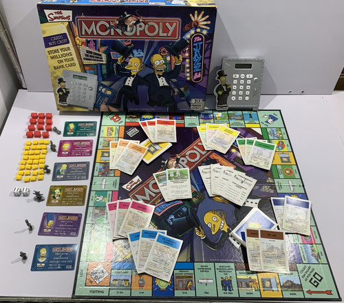 Monopoly the simpsons edition - monopoly,