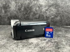 Canon Legria HF R306 Handheld High Definition Camcorder Black Tested