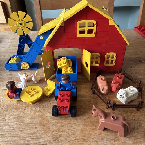 Vintage lego duplo farm set - vintage,