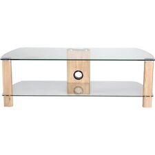 Alphason ADCE1200-LO Century 2 Shelf TV Stand Light Oak