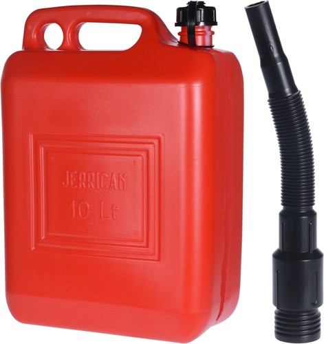 Litre red plastic - litre, can