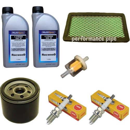 Ride lawnmower service - on, kit