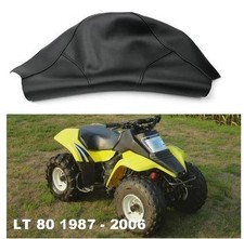 SMOOTH BLACK SEAT COVER SUZUKI